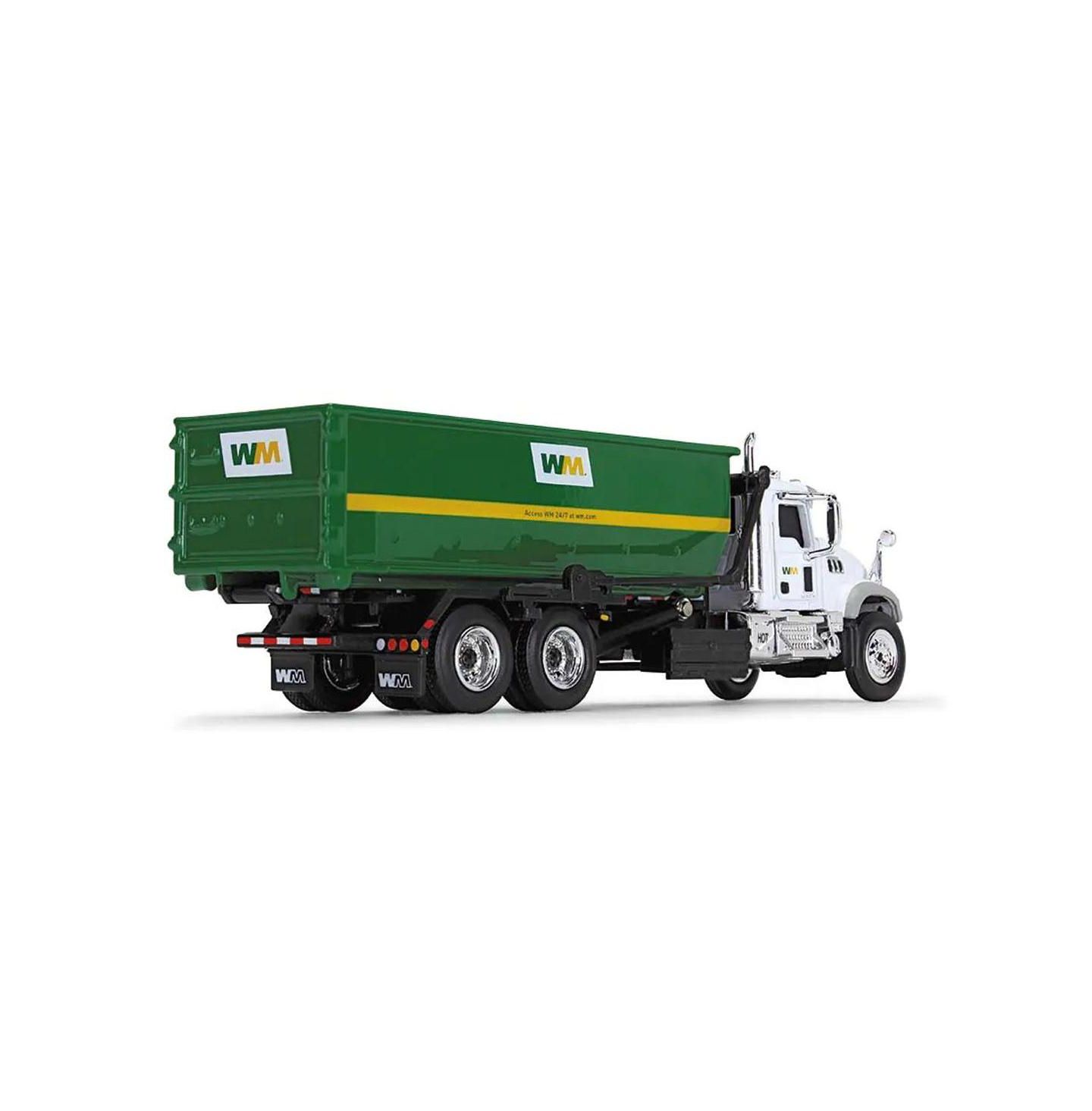 Детская игрушка First Gear 1/87 Scale Mack Granite MP Roll-Off Container Diecast Truck — фото 3