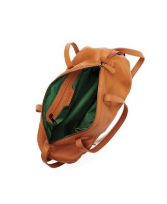 Leather Satchel Bag Brown Shoulder Purse Women's Handbag