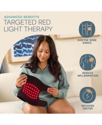 Infrared Red Light Therapy Knee Brace – Portable Knee Massager for Pain Relief, Stiffness & Recovery – Ideal for Athletes & Active Lifestyles
