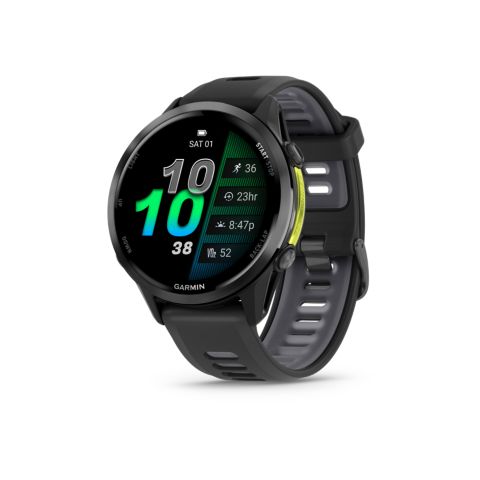 Смарт-часы для фитнеса Garmin Forerunner 970, цвет: Чёрный