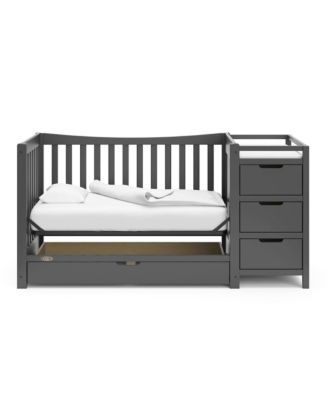 Remi All-in-One Convertible Crib with Drawer and Changer