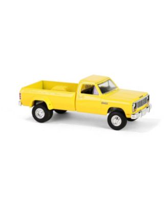 1/64 1982 Dodge Ram D350 Dually, Construction Yellow, Dually Drivers