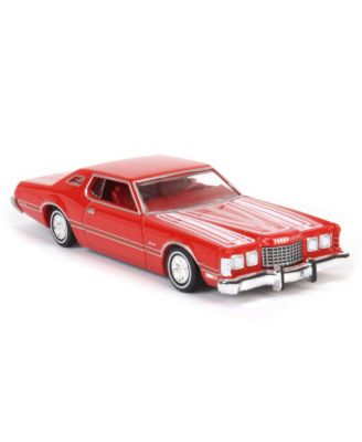 1/64 1973 Thunderbird Red Custom, California Lowriders Series 6 63070-E