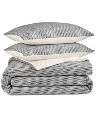 Striped & Stitched 3-Pc. Quilt Set, Full/Queen, Exclusively at Macy's