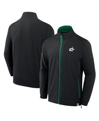 Fanatics - Men's Black Dallas Stars Authentic Pro Rink Coaches Full-Zip Jacket