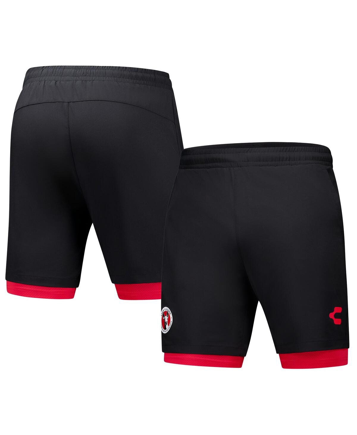 Men's Black Club Tijuana 2024/25 Lined Training Shorts - Black