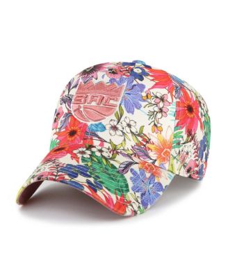 '47 Brand - Women's Cream Sacramento Kings Pollinator Clean Up Adjustable Hat