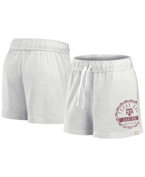 Женские шорты Fanatics Oatmeal Texas A&M Aggies Win Badge