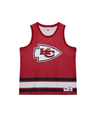 Men's Red Kansas City Chiefs Jersey Logo Tank Top