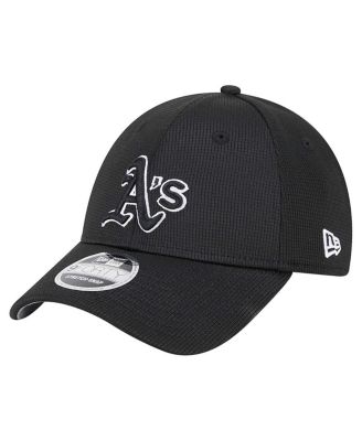 New Era - Men's Black Athletics Pivot 9FORTY Adjustable Hat