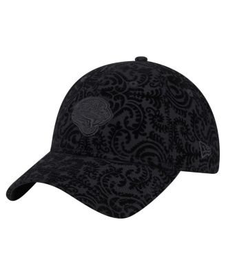 New Era - Women's Black Jacksonville Jaguars Throwback Flair 9TWENTY Adjustable Hat