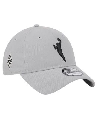 New Era - Men's Gray Las Vegas Aces 9TWENTY Adjustable Hat