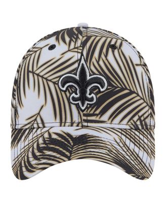 Men's Gray New Orleans Saints Palms 39THIRTY Flex Hat