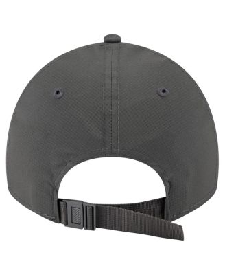 Men's Charcoal Chicago Bulls Active Ripstop 9TWENTY Adjustable Hat