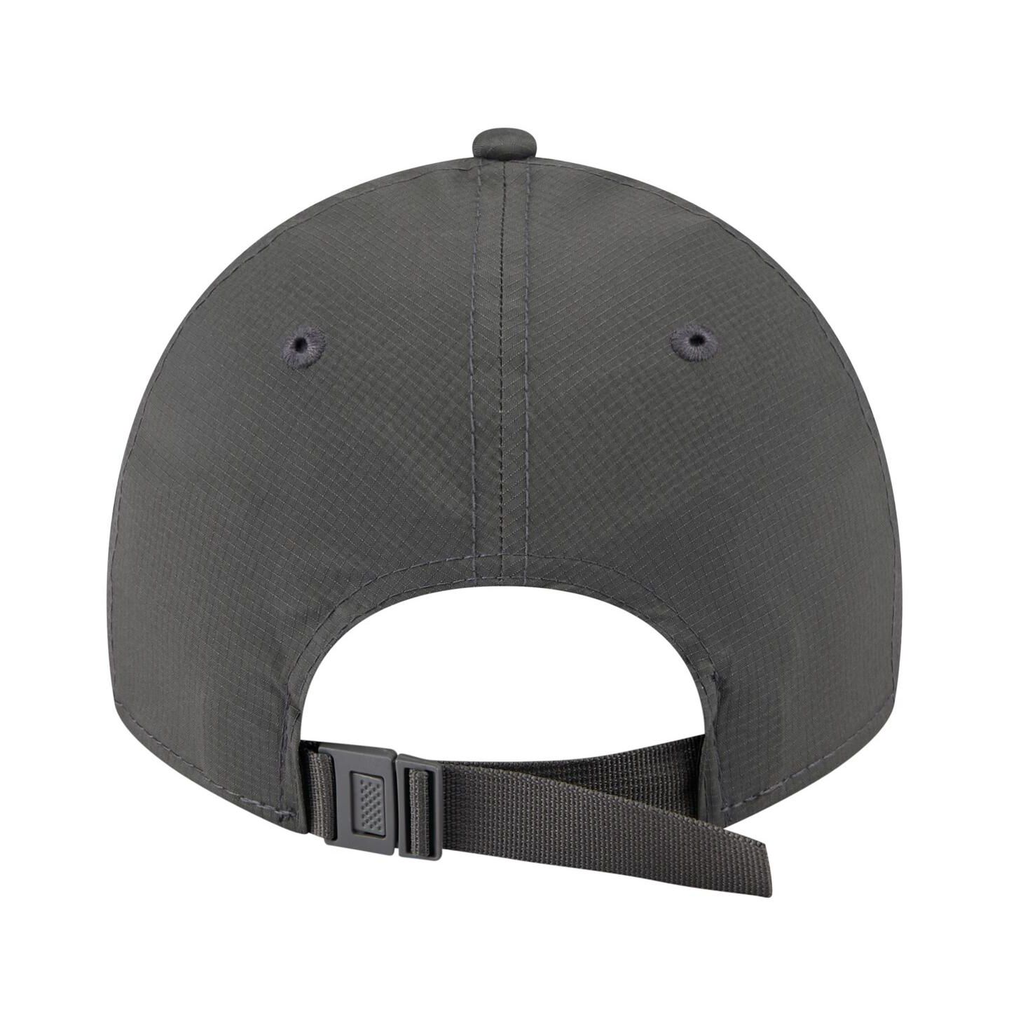 Мужская кепка New Era Charcoal Chicago Bulls Active Ripstop 9TWENTY Adjustable Hat — фото 3