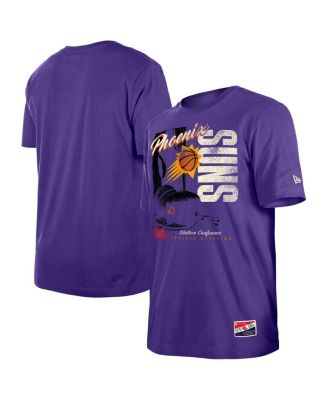 Men's Purple Phoenix Suns Distressed Throwback Vintage Color Pack T-Shirt