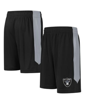 Outerstuff - Big Boys and Girls Black Las Vegas Raiders Fashion Shorts