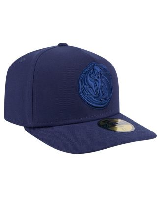 Men's Navy Dallas Mavericks Colorpack A-Frame Pinch Front 59FIFTY Fitted Hat