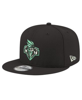 New Era - Men's and Women's Black New York Liberty Logo 9FIFTY Snapback Hat