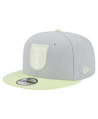 New Era - Men's Gray Austin FC Color Pack Two-Tone 9FIFTY Snapback Hat