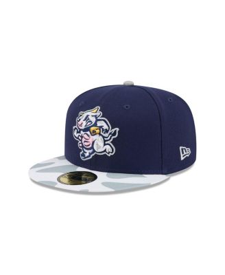 New Era Men's Navy Wisconsin Timber Rattlers Theme Nights 59FIFTY Fitted Hat