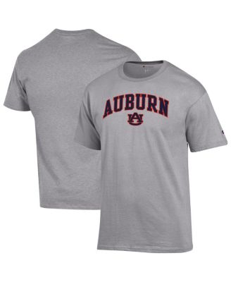 Champion - Men's Heather Gray Auburn Tigers Arched Logo T-Shirt