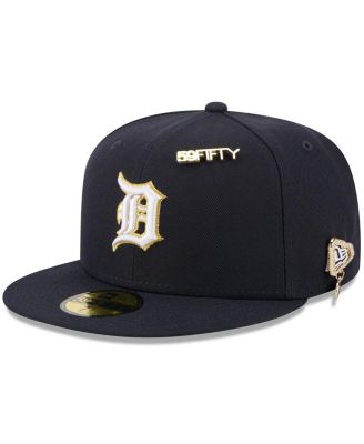 New Era - Men's Navy Detroit Tigers 2025 59FIFTY Day 59FIFTY Fitted with Pins Hat