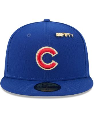 Men's Royal Chicago Cubs 2025 59FIFTY Day 59FIFTY Fitted with Pins Hat