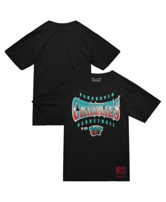 Mitchell & Ness - Men's Black Vancouver Grizzlies Worldwide Collection Glow Up T-Shirt