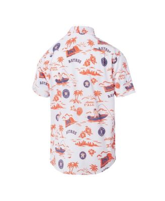 Men's White Houston Astros Kekai Performance Button-Up Top