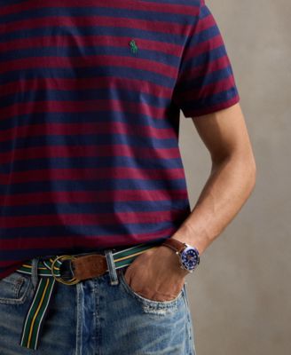 Men's Classic-Fit Striped Jersey T-Shirt