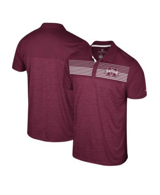 Colosseum - Men's Maroon Mississippi State Bulldogs Langmore Polo