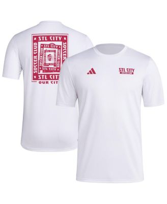 adidas - Men's&nbsp; White St. Louis City SC Local Wrap T-Shirt