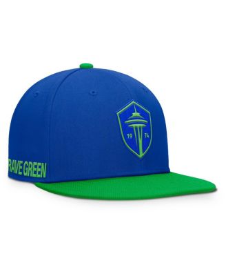 Fanatics - Men's Blue Seattle Sounders FC Sitter Snapback Hat