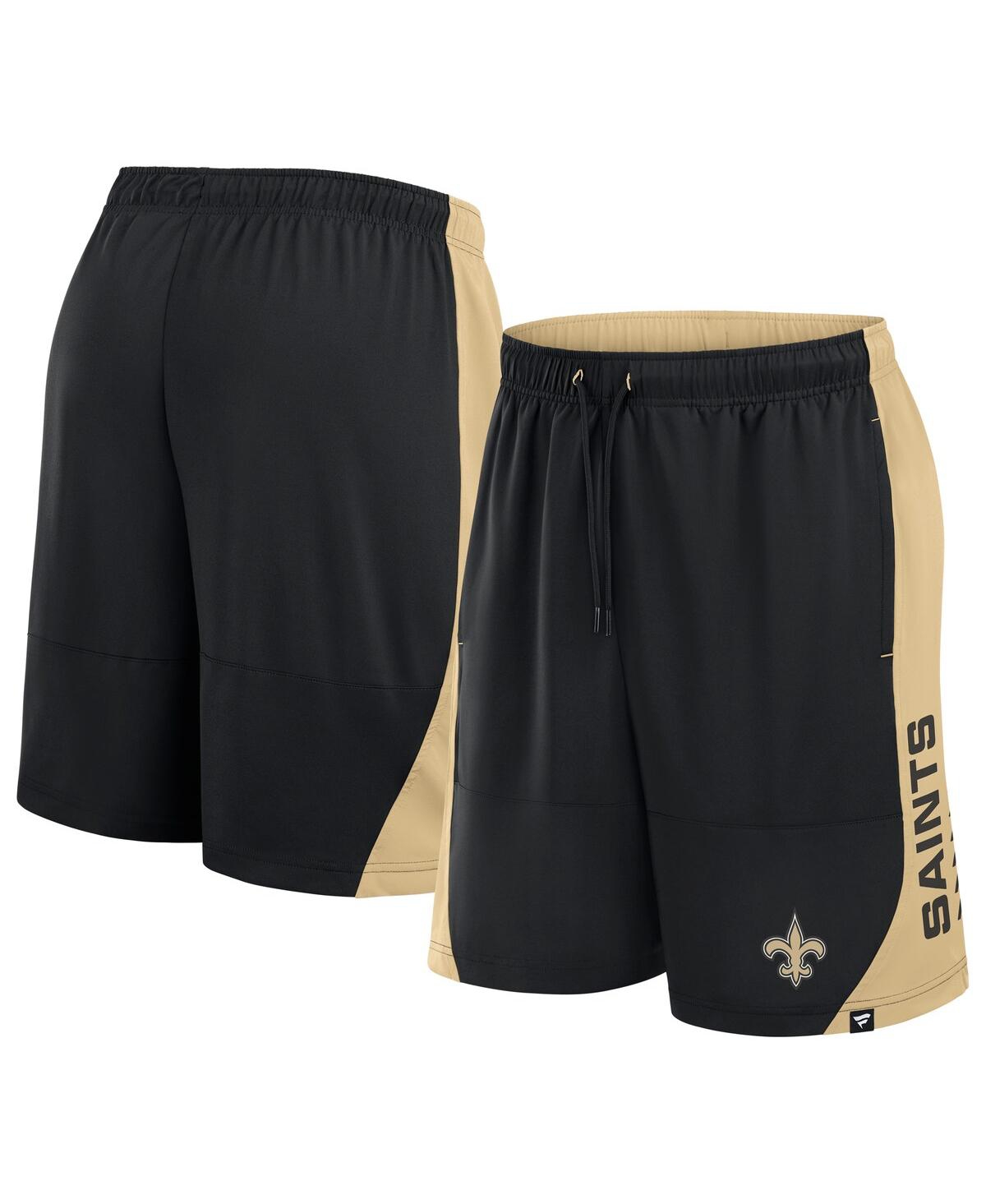 Fanatics Men's Black New Orleans Saints No Defense Shorts - Black
