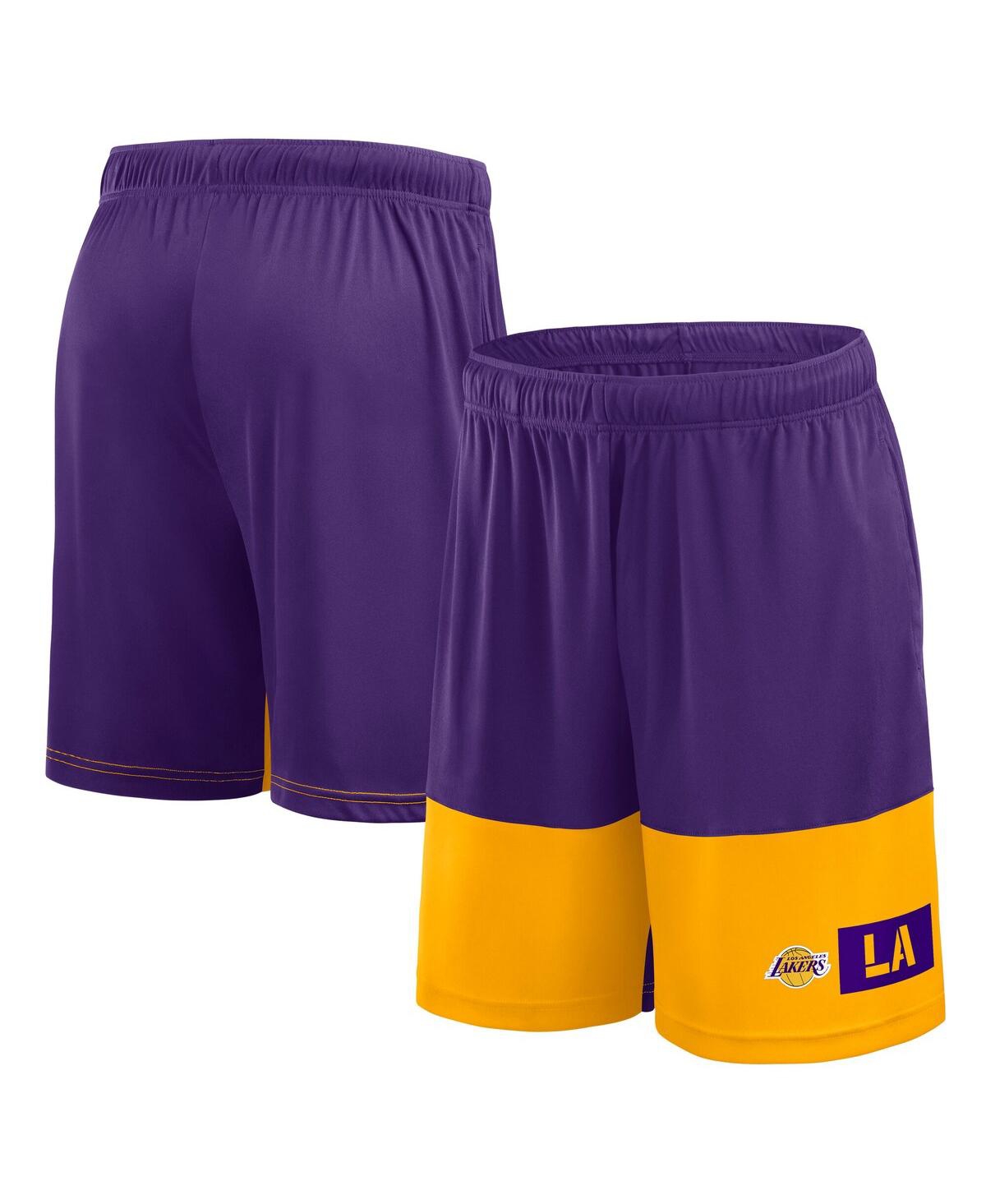 Men's Purple Los Angeles Lakers Best of the Best Shorts - Purple