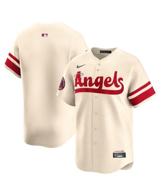 Nike - Men's Cream Los Angeles Angels City Connect Limited Jersey