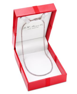 Diamond Tennis Necklace (3 ct. t.w.) in 14k White Gold or 14k Yellow Gold