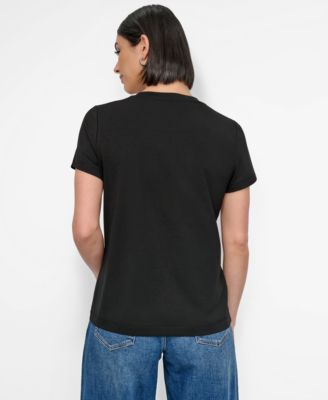 Women's Bow Bridge Conversational Crewneck Tee