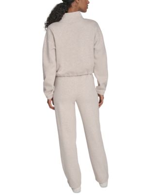 Performance Women's Mini Triple Logo Fleece Half-Zip Pullover Sweatshirt