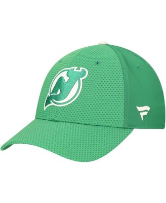 Men's Kelly Green New Jersey Devils Authentic Pro St. Patrick's Day Flex Hat