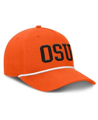 Men's Orange Oregon State Beavers Foul Ball Rope Adjustable Hat