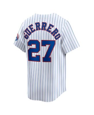 Men's Vladimir Guerrero White Montreal Expos Throwback Cooperstown Collection Limited Jersey