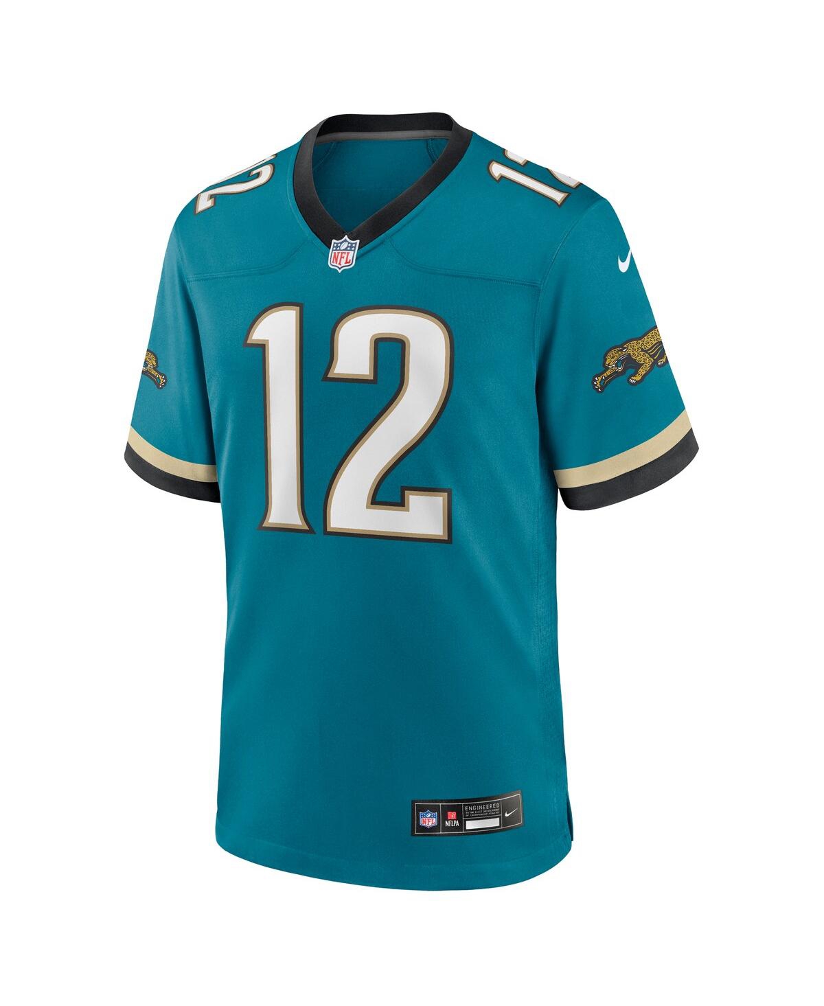 Nike Men's Travis Hunter Teal Jacksonville Jaguars 2025 Nfl Draft First Round Pick 2nd Alternate Game Jersey