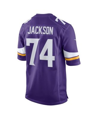 Men's Donovan Jackson Purple Minnesota Vikings 2025 NFL Draft First Round Pick Game Jersey