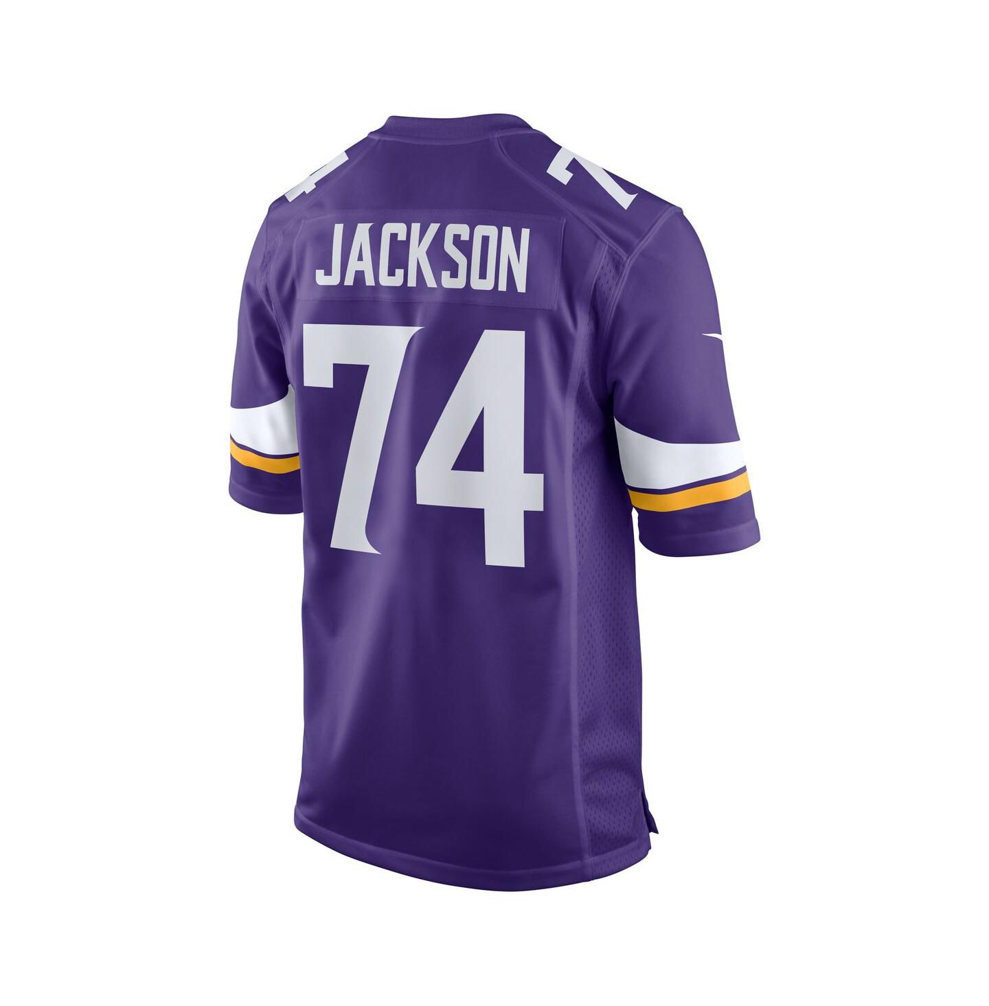 Мужской топ Nike Donovan Jackson Purple Minnesota Vikings 2025 NFL Draft First Round Pick Game Jersey — фото 3