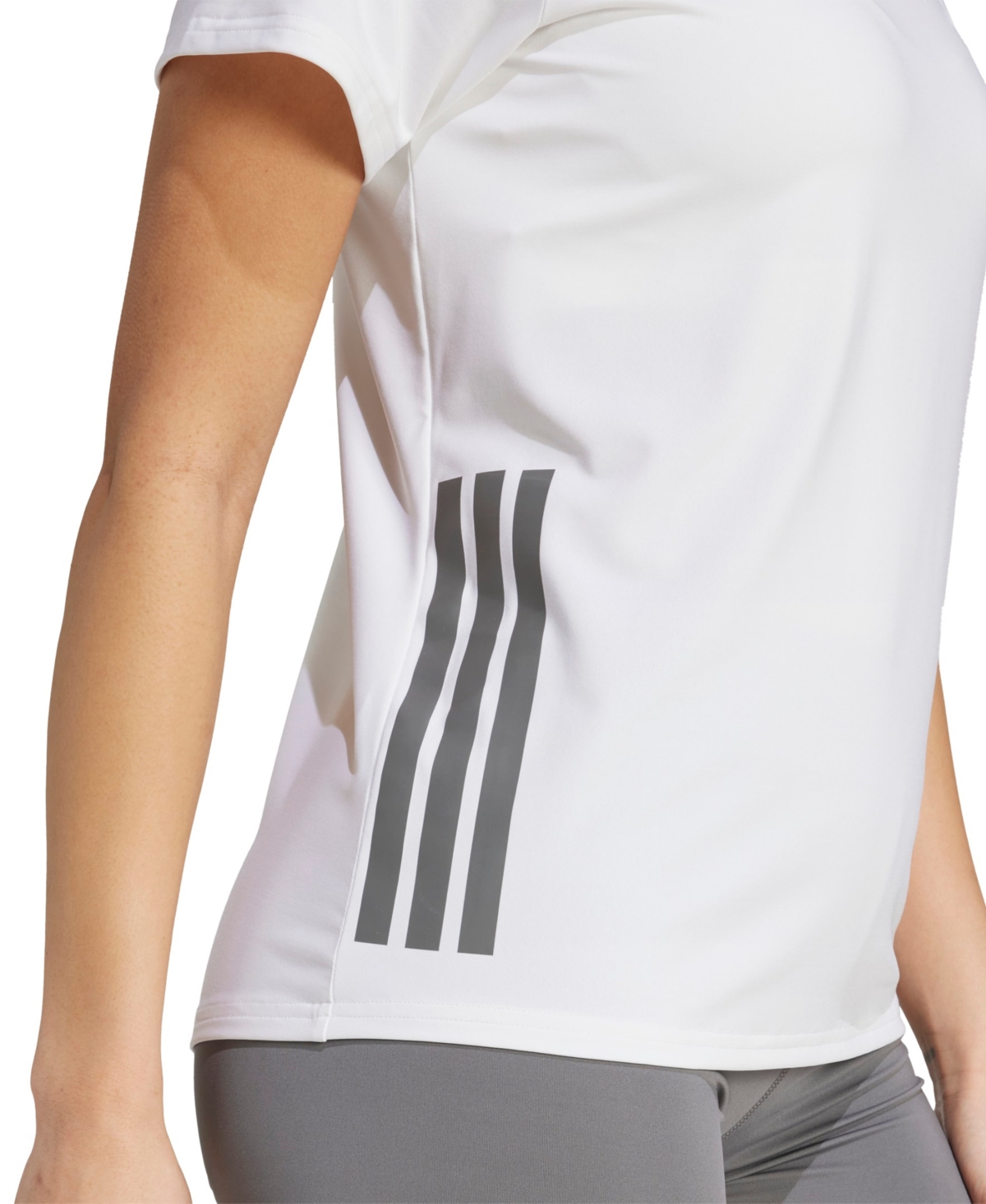 Adidas Originals Women's Hilo Short Sleeve Volleyball Jersey Training T Shirt In White