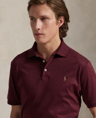 Men's Custom Slim Fit Soft Cotton Polo Shirt