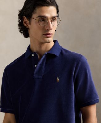 Men's Classic-Fit Knit Corduroy Polo Shirt