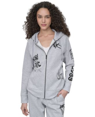 Women's Graffiti Logo Full-Zip Hoodie